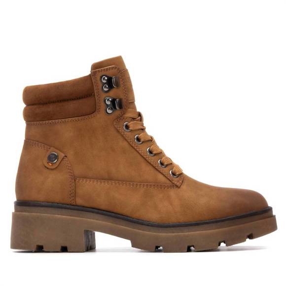 NEW XTI women's refresh 173187 booties in camel